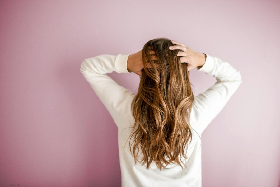 Foto ilustrativa: Cabelo solto e brilhante