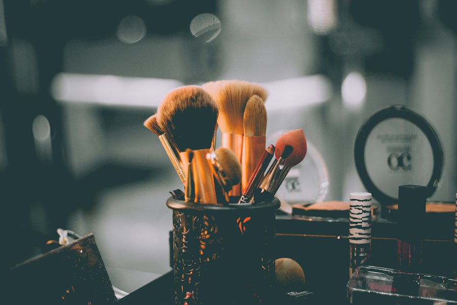 Foto ilustrativa: Pincéis de maquiagem